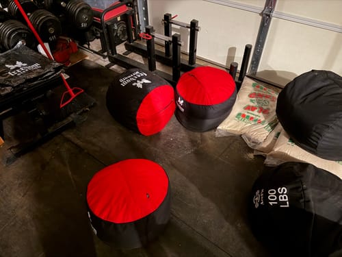 Customer photo review of Strongman Sandbag