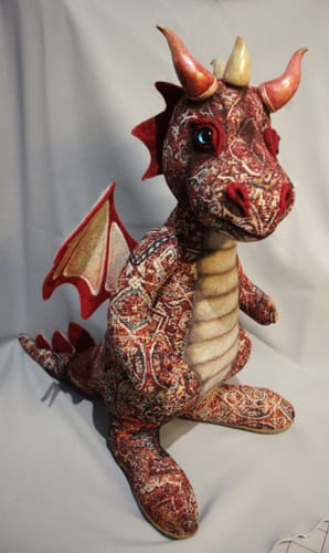 Customer photo review of Dragon PDF Pattern and Video Tutorial