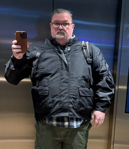 Customer photo review of PHANTOM 3 JACKET BIG SIZE