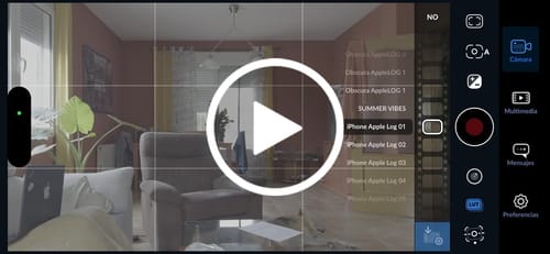 Customer video review of iPhone Apple Log LUTs