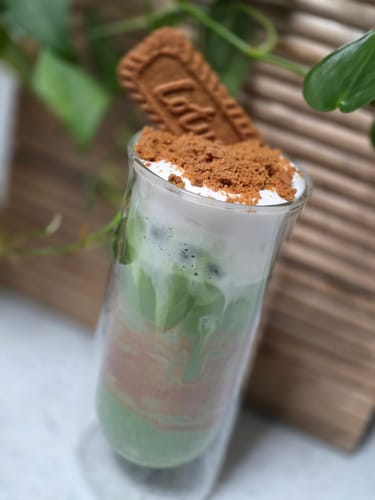Customer photo review of FLUR Iced Coffee Glass (Replacement)