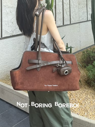 Customer photo review of The Saddle Cabas Tote