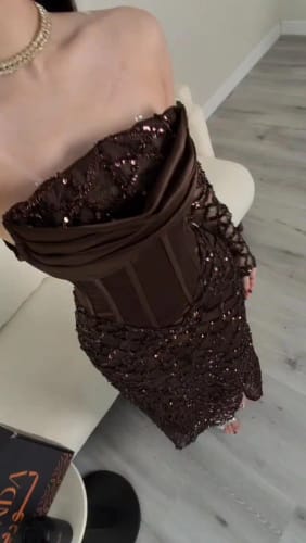 Customer photo review of Shaylee Maxi Dress