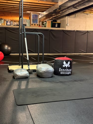 Customer photo review of Strongman Sandbag