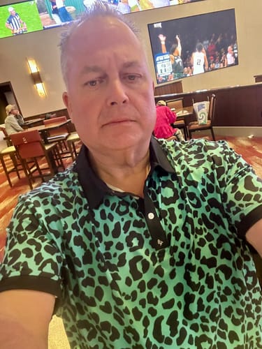 Customer photo review of Leopard - Teal