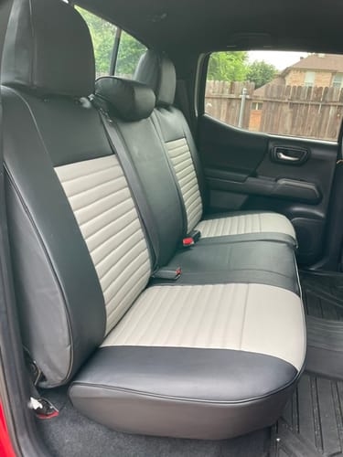 Customer photo review of Premium Custom-Fit Seat Covers