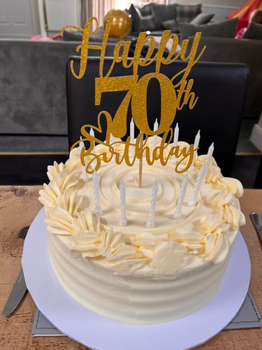 Customer photo review of Traditional cake