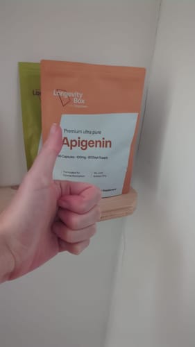 Customer photo review of Pure Apigenin Supplement