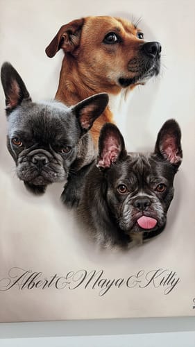 Customer photo review of Natur Pawtrait