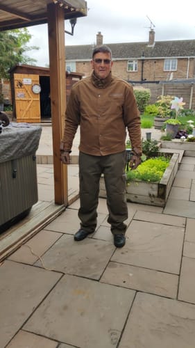 Customer photo review of Men's AA-rated Cargo Motorcycle Trousers