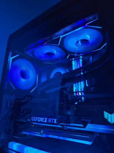 Customer photo review of Nollie FAN GC140 ARGB 140mm Fans 34LED Cooling Fan Modular Stackable Splicing PWM Silent