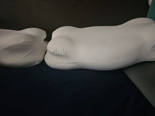 Customer photo review of CloudAlign™ Pillow