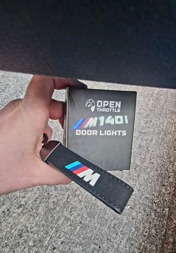 Customer photo review of BMW F SERIES DOOR LIGHTS