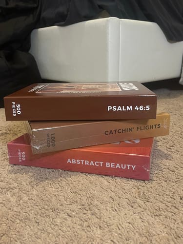 Customer photo review of Abstract Beauty Puzzle