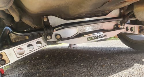 Customer photo review of Rear Subframe Brace,Tie Bar, LCA, Civic EP3 EP2