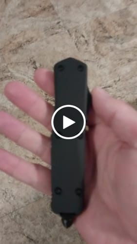 Customer video review of Black Ghost OTF Knife (Multiple Blade Styles Available)