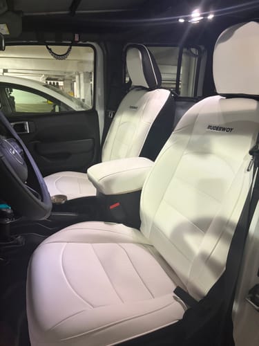 Customer photo review of Premium Custom-Fit Seat Covers