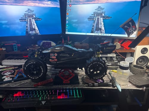 Customer photo review of RC Paddle Tires For RZ001
