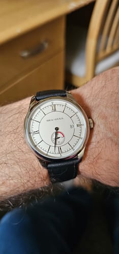 Customer photo review of Small Second Sub Dial Dress Watch 41mm