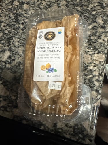 Customer photo review of Low Carb Keto Pound Cake Loaf