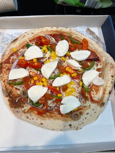 Customer photo review of Sourdough Pizza Bases