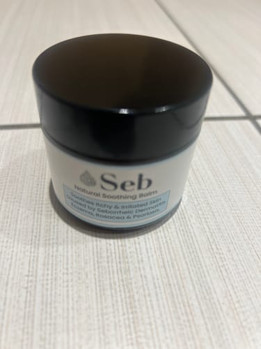Customer photo review of Seb Natural Soothing Balm