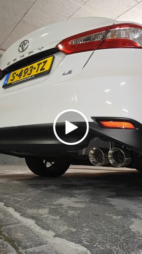Customer video review of 2018-2024 Toyota Camry SE Muffler Delete Single Exit Axle Back Dual Tips Exhaust