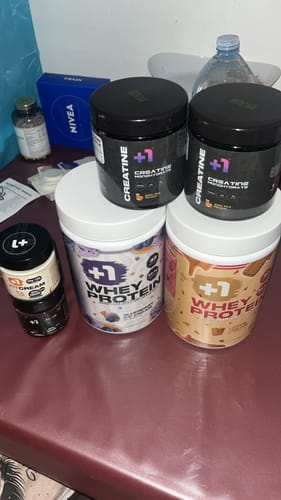 Customer photo review of +1© PREMIUM WHEY PROTEIN (1kg)