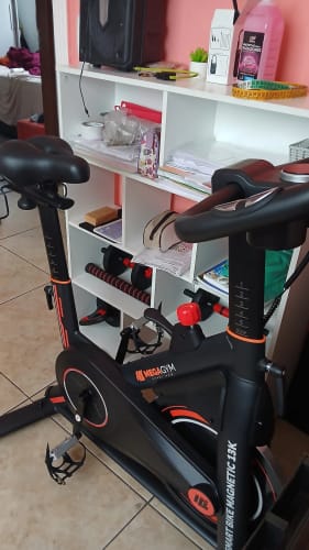 Customer photo review of Bicicleta Ergométrica Smart Magnetic 13K | Disco 13KG | Resistência Magnética potente | Banco Ultra Soft