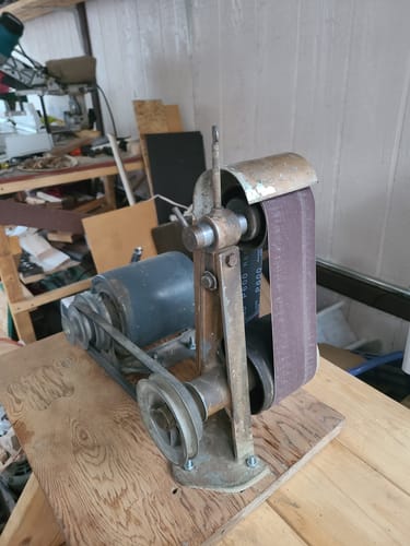 Customer photo review of 3" x 27" Sanding Belts, 12 PACK