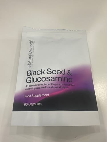 Customer photo review of Black Seed Oil & Natural Glucosamine Capsules