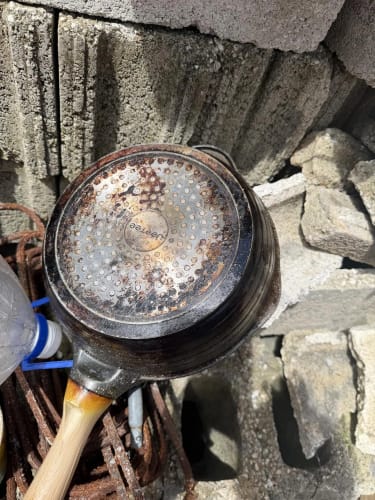 Customer photo review of GrillGlow™ Heavy-Duty Grease Cleaner