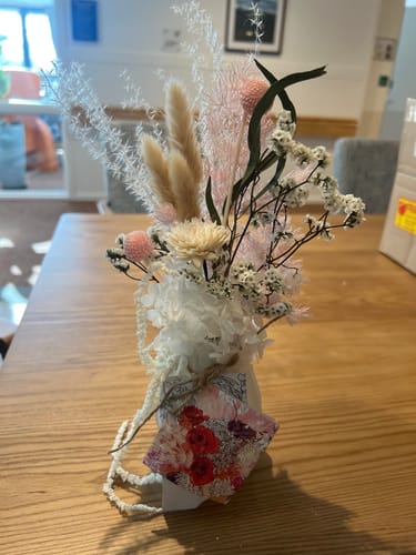 Customer photo review of Mother's Day Sweetheart Mini Vase - Limited Edition