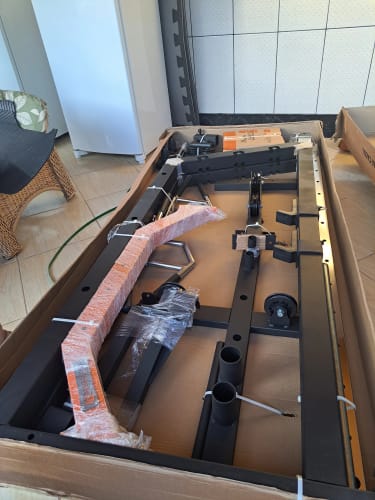 Customer photo review of Multi Crossover Smith Com Rack Integrado + Barra Guiada