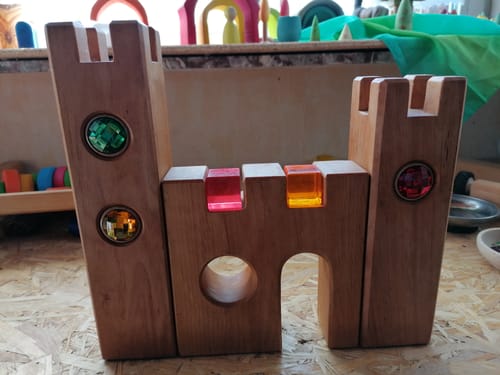 Customer photo review of Runde Schmucksteine zum Auffädeln (3+)