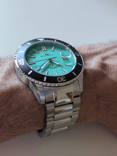 Customer photo review of Ocean Series | Calendar | Luminous | 200m Waterproof | 44mm