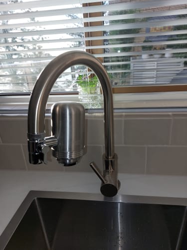 Customer photo review of Evolved H2O™ Tap Water Filter Refill