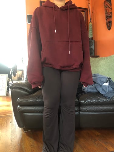 Customer photo review of OOPSIE-Relaxed Hoodie