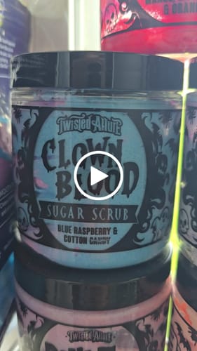 Customer video review of Clown Blood Sugar Scrub