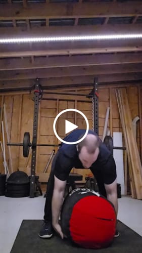 Customer video review of Strongman Sandbag