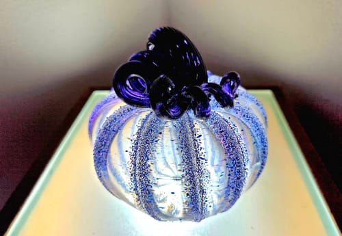 Customer photo review of shh... SECRET $25 VIP Mystery Glass Pumpkin