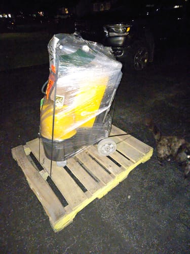 Customer photo review of CONCRETE GENIE FLOOR GRINDER SIEMENS MOTOR - used
