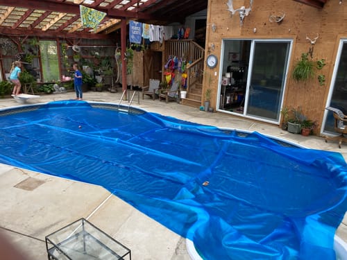 Customer photo review of Custom Solar Blankets