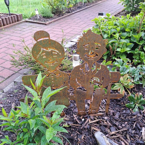 Customer photo review of Gartenstecker Oma & Opa