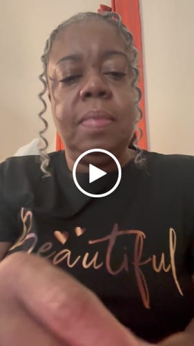 Customer video review of Hydrating Serum for Dry Skin