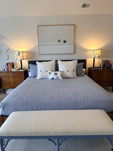 Customer photo review of Winter Silence Canvas Art