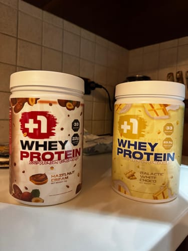 Customer photo review of +1© PREMIUM WHEY PROTEIN (1kg)