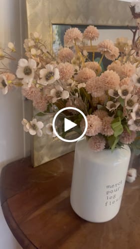Customer video review of Bouquet de Cire - Crème