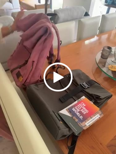 Customer video review of Toby Backpack | 20L