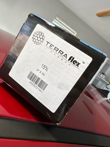 Customer photo review of Terraflex Carbon Tint